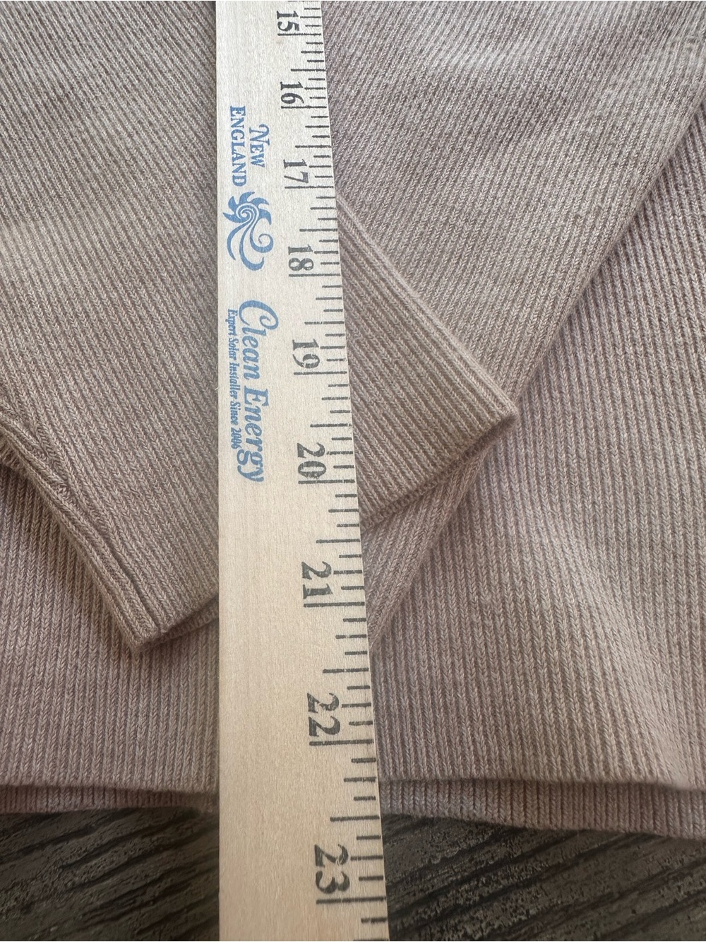 Orvis LS Turtleneck Women’s Tan Sweater Cotton Blend Size Large - Picture 3 of 6